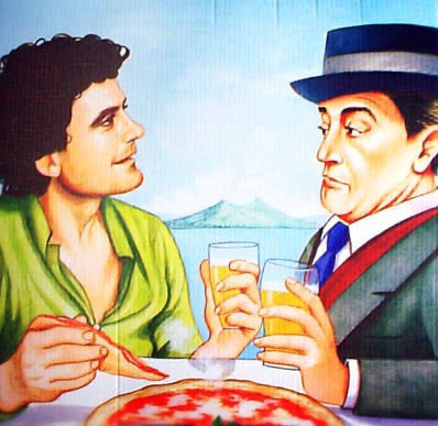 Massimo Troisi and Totò